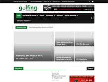 Tablet Screenshot of golfingmagazine.net